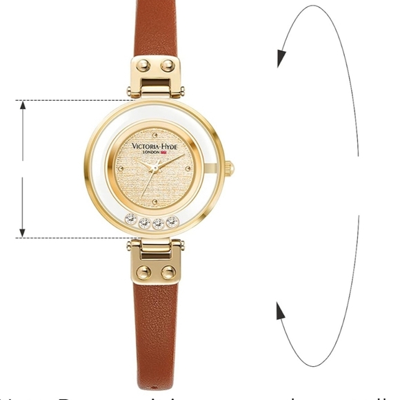 VICTORIA HYDE LONDON Ladies SPARKLE STAR Quartz  Watch NEW WITH TAGS AND BOX - Picture 3 of 13